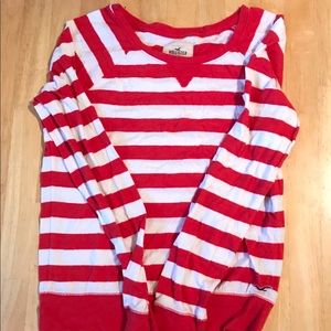 Red and white stripes